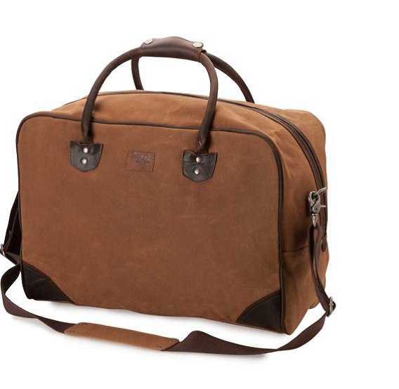 New BURKE AND WILLS LEATHER AND CANVAS EDEN BAG : $140